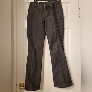 D&G Lace up Boot cut Jeans